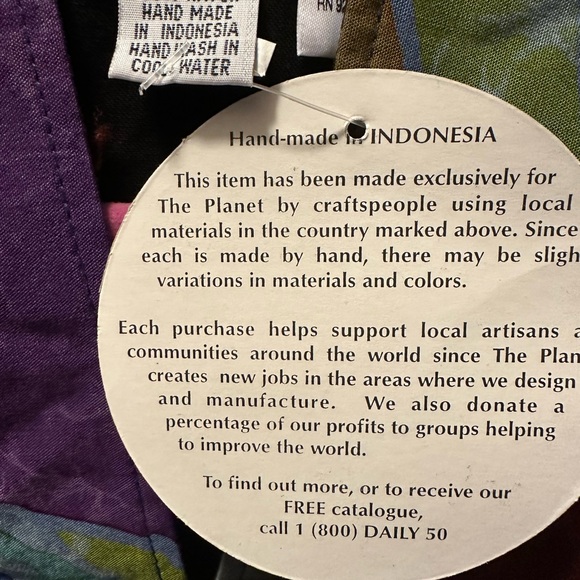 Bohemian style jacket. Beautiful multi colors. L - Picture 6 of 6